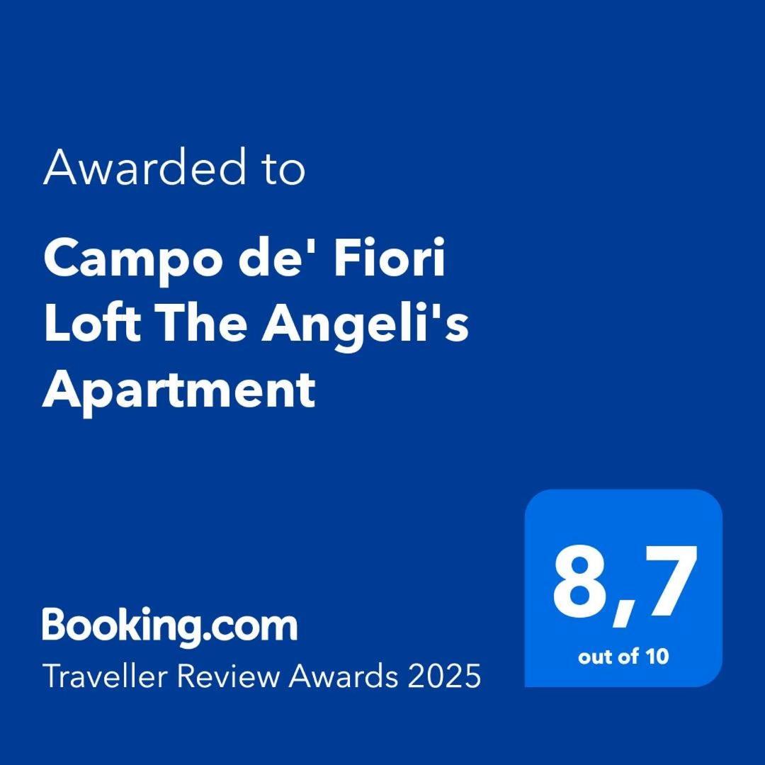 Campo De' Fiori Loft The Angeli'S Apartment روما المظهر الخارجي الصورة